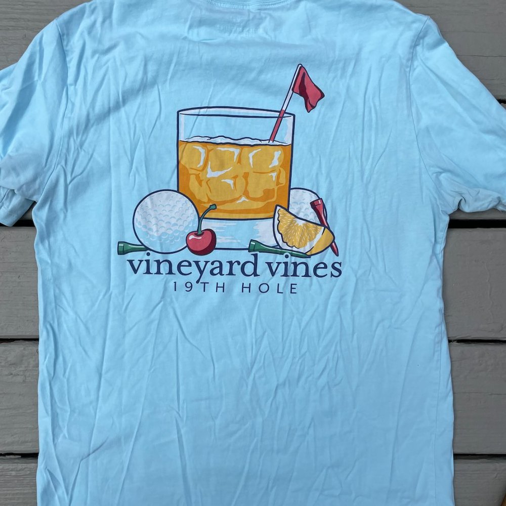 Vineyard Vines 19th Hole Old Fashioned Golf Tshirt